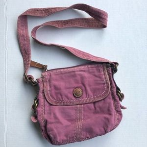 Fossil Modern Vintage Pink Crossbody
